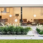 modern smart home exterior